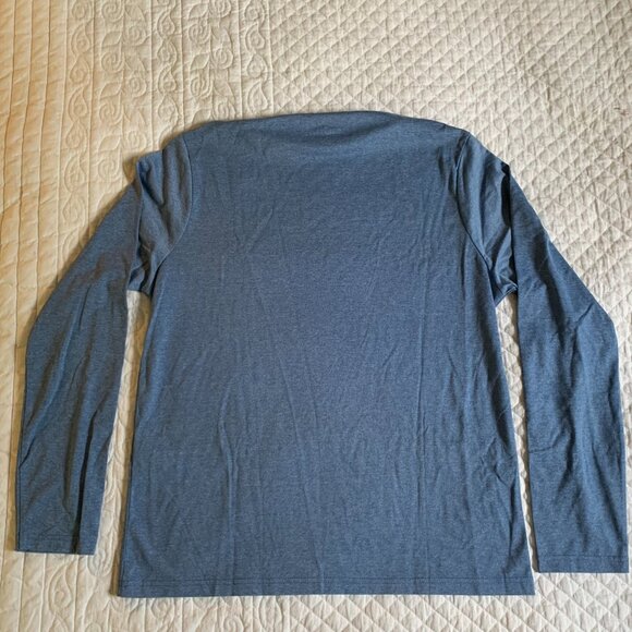 Gill Men’s Technical Long Sleeve – Navy Heather (Size M) - Picture 3 of 5